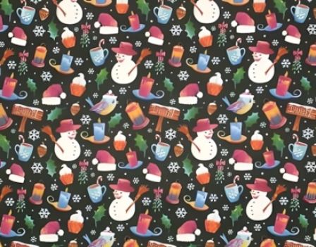 Cozy Winter dog collar #4
